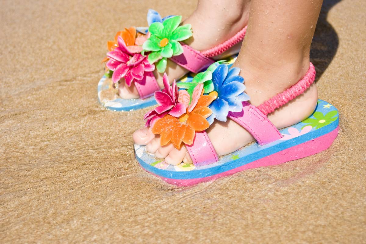 sandales de plage pour enfant